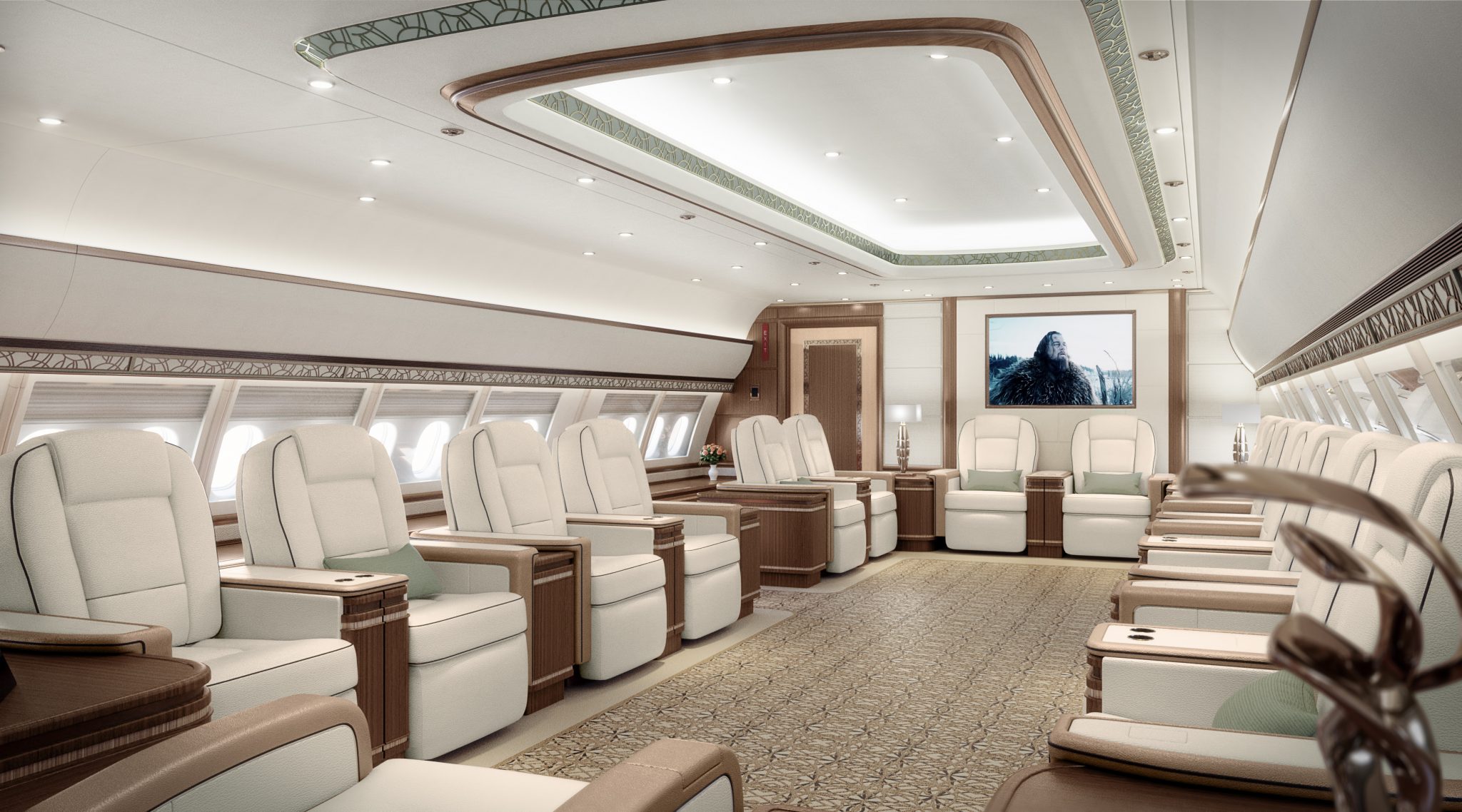 AIRBUS 340 600 Interior Design MBG International Design